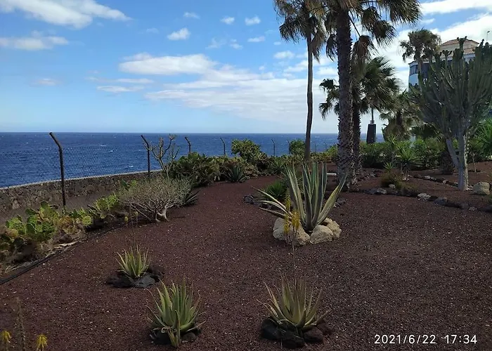 Apartament Sunrise Seaview Balcon Del Mar With Glass Veranda Costa Del Silencio